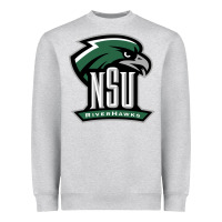 Heather Grey northeastern state riverhawks Heavyweight Sweatshirt - SnappyArt
