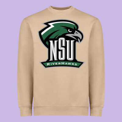Northeastern State Riverhawks Heavyweight Sweatshirt Designed By Snappyart