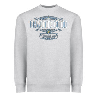 Heather Grey Chaotic Good Essential  Copy Heavyweight Sweatshirt - SnappyArt