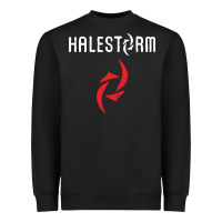 Black halestorm black Heavyweight Sweatshirt - SnappyArt
