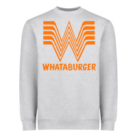 Heather Grey whataburger Heavyweight Sweatshirt - SnappyArt