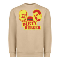 Mushroom Dirty Burger Heavyweight Sweatshirt - SnappyArt