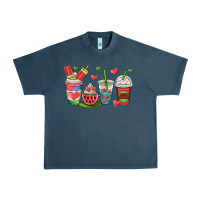 Midnight Navy watermelon summer coffee cups Urban Heavy Tee - OliviaCreatesArt