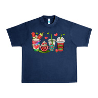 Navy watermelon summer coffee cups Urban Heavy Tee - OliviaCreatesArt