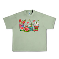 Oil Green watermelon summer coffee cups Urban Heavy Tee - OliviaCreatesArt