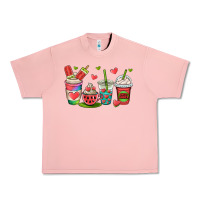 Salmon watermelon summer coffee cups Urban Heavy Tee - OliviaCreatesArt