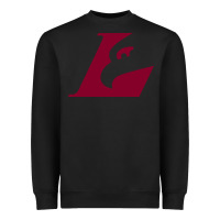 Black UW-La Crosse maroon Heavyweight Sweatshirt - SnappyArt