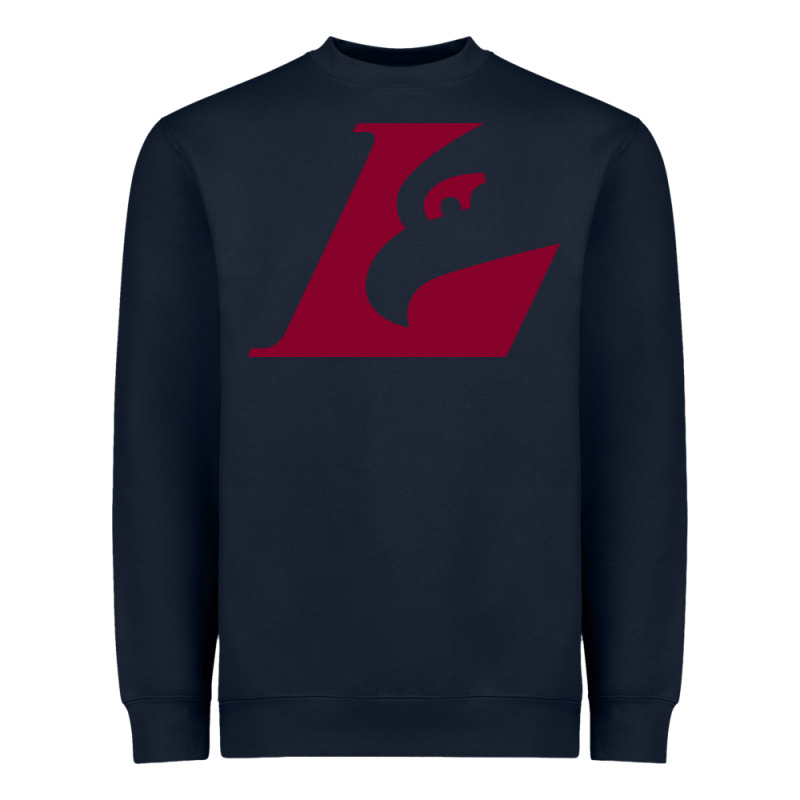 Uw-la Crosse Maroon Heavyweight Sweatshirt by SnappyArt | Teevron