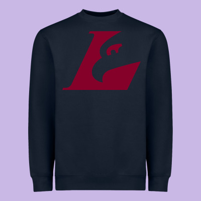 Uw-la Crosse Maroon Heavyweight Sweatshirt Designed By Snappyart