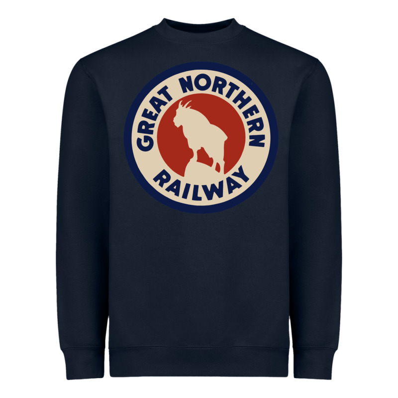 Great Northern Railroad Heavyweight Sweatshirt by SnappyArt | Teevron