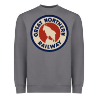 Storm Great Northern Railroad Heavyweight Sweatshirt - SnappyArt