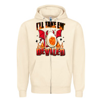 Sandshell i will take em deviled Zipper Hoodie - AdoDesignShop