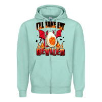 Seafoam i will take em deviled Zipper Hoodie - AdoDesignShop