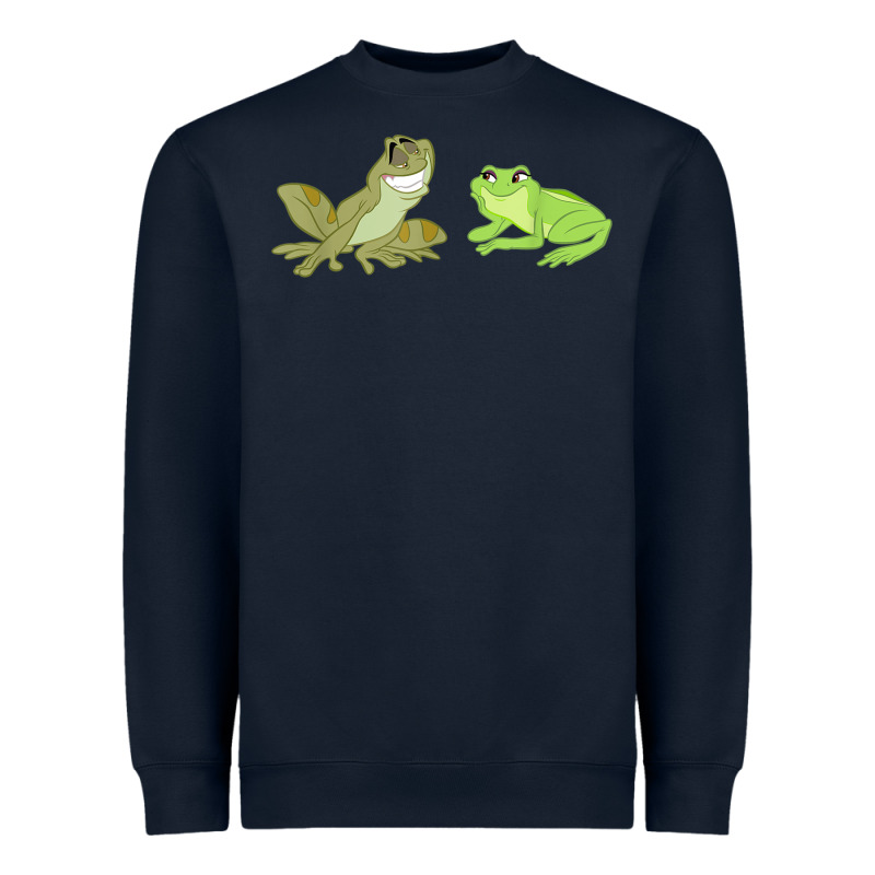 The Princess And The Frog Tiana And Naveen Art Heavyweight Sweatshirt by SnappyArt | Teevron