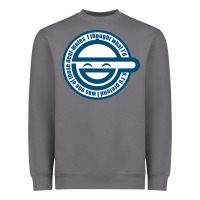 Storm Laughing Man GHOST IN THE SHELL Classic Heavyweight Sweatshirt - SnappyArt