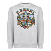 Heather Grey desert vibes thunderbird Heavyweight Sweatshirt - BarkalooDesign