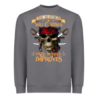 Storm pirate the beatings will continue until morale improves Heavyweight Sweatshirt - SnappyArt