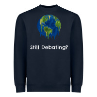 Navy environmental climate change still debating summer Heavyweight Sweatshirt - SnappyArt