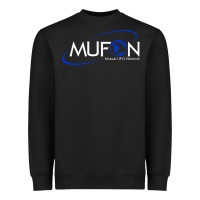 Black design mufon mutual ufo network hdb gift for men a Heavyweight Sweatshirt - SnappyArt