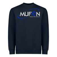 Navy design mufon mutual ufo network hdb gift for men a Heavyweight Sweatshirt - SnappyArt