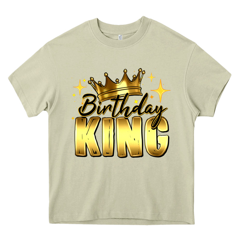 Birthday King Heavy Core Tee by RanaPortraitStore | Teevron