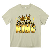 Mossy birthday king Heavy Core Tee - RanaPortraitStore