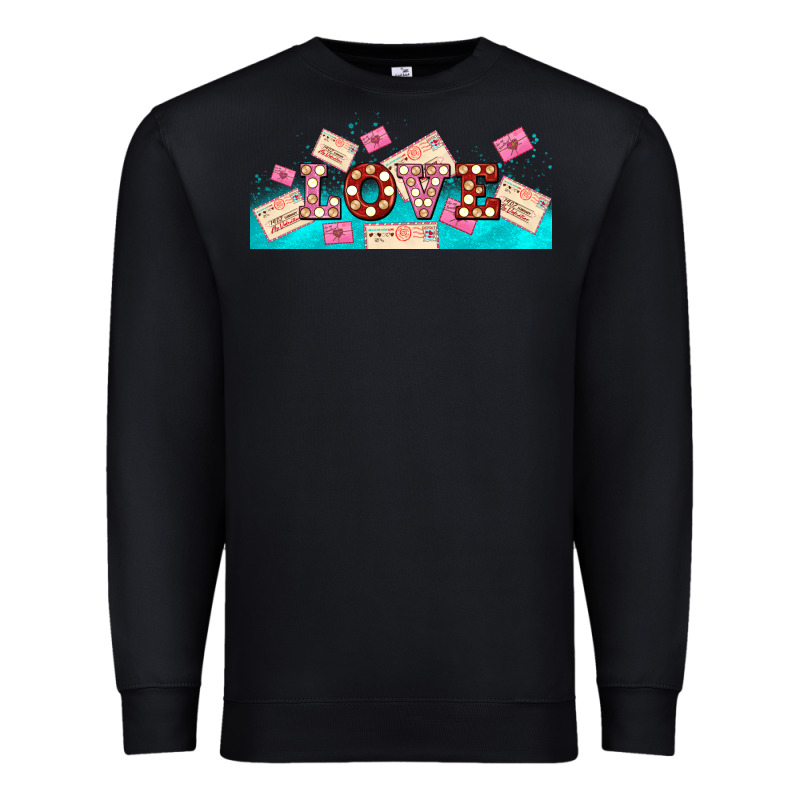 Love And Love Letters Premium Sweatshirt by AdoDesignShop | Teevron