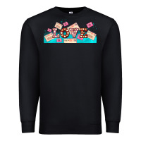Black love and love letters Premium Sweatshirt - AdoDesignShop