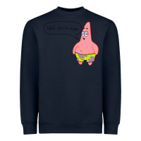 Navy Patrick Classic Heavyweight Sweatshirt - SnappyArt