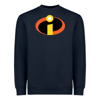 Navy incredibles Heavyweight Sweatshirt - SnappyArt