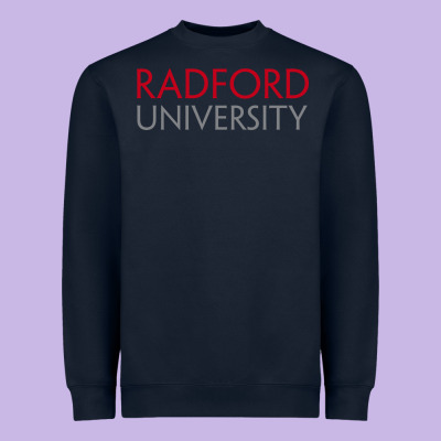 The Radford University Heavyweight Sweatshirt Designed By Snappyart