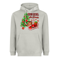 Moon Dust Cowgirl Christmas Heavyweight Hoodie - AdoDesignShop