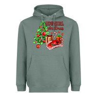 Sage Cowgirl Christmas Heavyweight Hoodie - AdoDesignShop