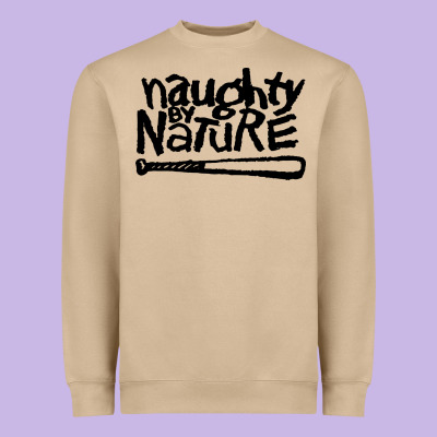 Naughty By Nature Heavyweight Sweatshirt Designed By Snappyart