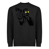 Black big lebowski Heavyweight Sweatshirt - SnappyArt