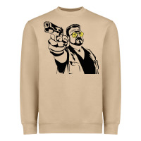Mushroom big lebowski Heavyweight Sweatshirt - SnappyArt