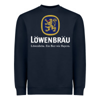 Navy lowenbrau Heavyweight Sweatshirt - SnappyArt