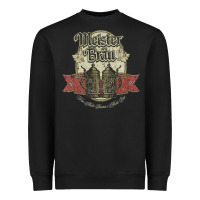 Black meister brau 1891, beer Heavyweight Sweatshirt - SnappyArt