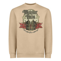 Mushroom meister brau 1891, beer Heavyweight Sweatshirt - SnappyArt