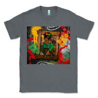 Charcoal Heather juneteenth black woman fashion girl Classic Tee - CowGirlArtShop
