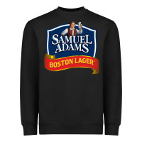 Black samuel adams Heavyweight Sweatshirt - SnappyArt