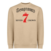 Mushroom Seagrams 7 Bk 1.png Heavyweight Sweatshirt - SnappyArt