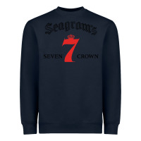 Navy Seagrams 7 Bk 1.png Heavyweight Sweatshirt - SnappyArt