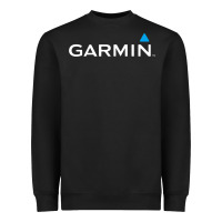 Black Official Garmin Original Merchandise Heavyweight Sweatshirt - SnappyArt