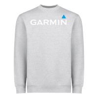 Heather Grey Official Garmin Original Merchandise Heavyweight Sweatshirt - SnappyArt
