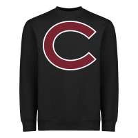 Black colgate vintage Heavyweight Sweatshirt - SnappyArt