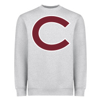 Heather Grey colgate vintage Heavyweight Sweatshirt - SnappyArt