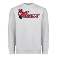 Heather Grey cool,marist,red,foxes Heavyweight Sweatshirt - SnappyArt