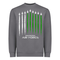 Storm pakistan air force shirt   pakistani flag men women kids t shirt Heavyweight Sweatshirt - SnappyArt