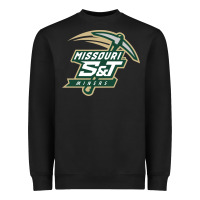 Black Missouri S&T Miners Heavyweight Sweatshirt - SnappyArt